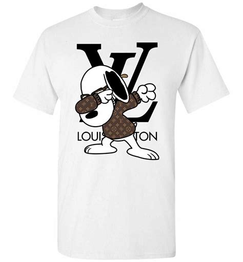 Snoopy Louis Vuitton t shirt